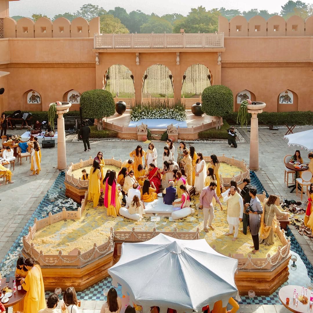 Oberoi Rajvilar Jaipur wedding cost