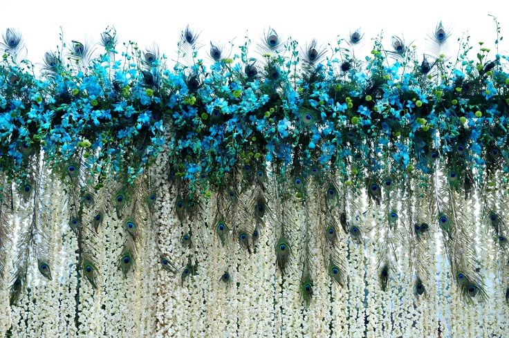 Subtle Peacock Accent Décor