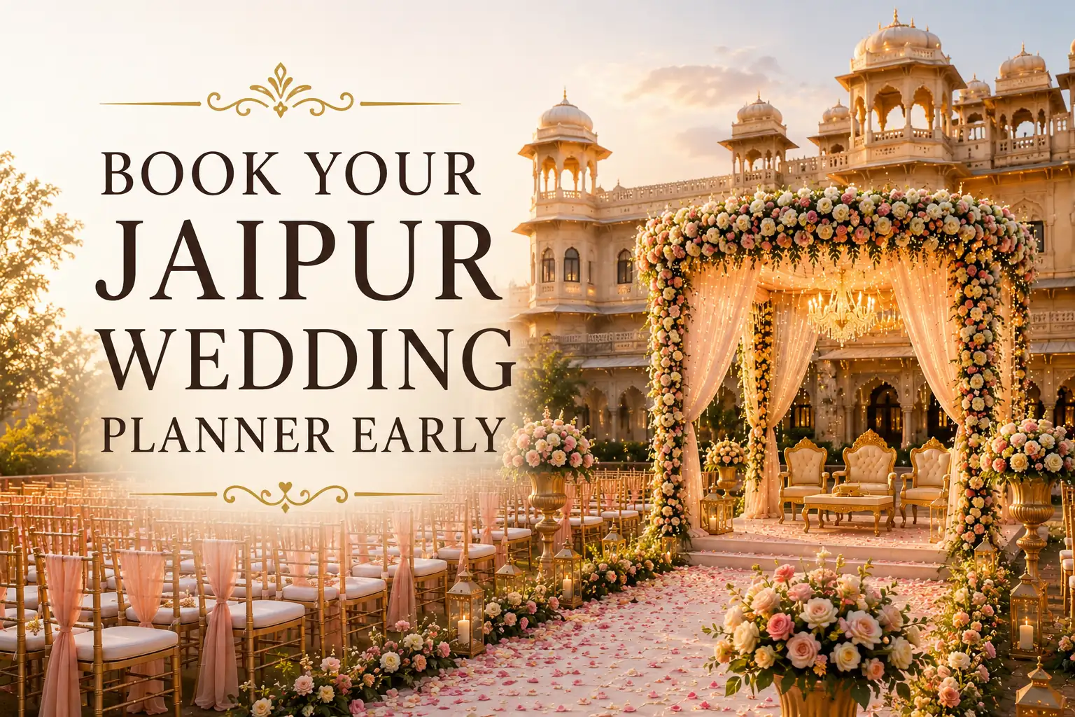 Book Your Jaipur Wedding Planner Early: Benefits and Availability Guide